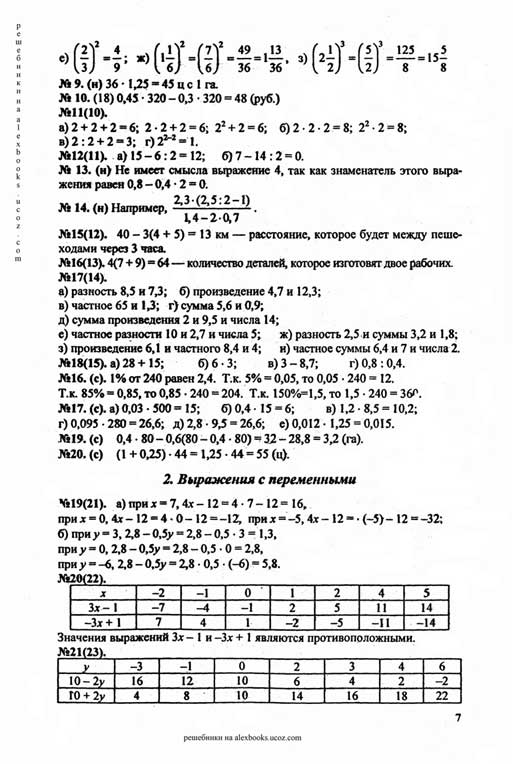 класс 2009 издание алгебре по макарычев 7 18 решебник